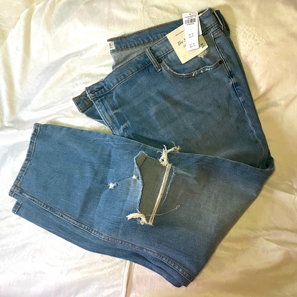 NWT Abercrombie & Fitch High Rise Skinny Jean, 36R - Picture 2 of 10